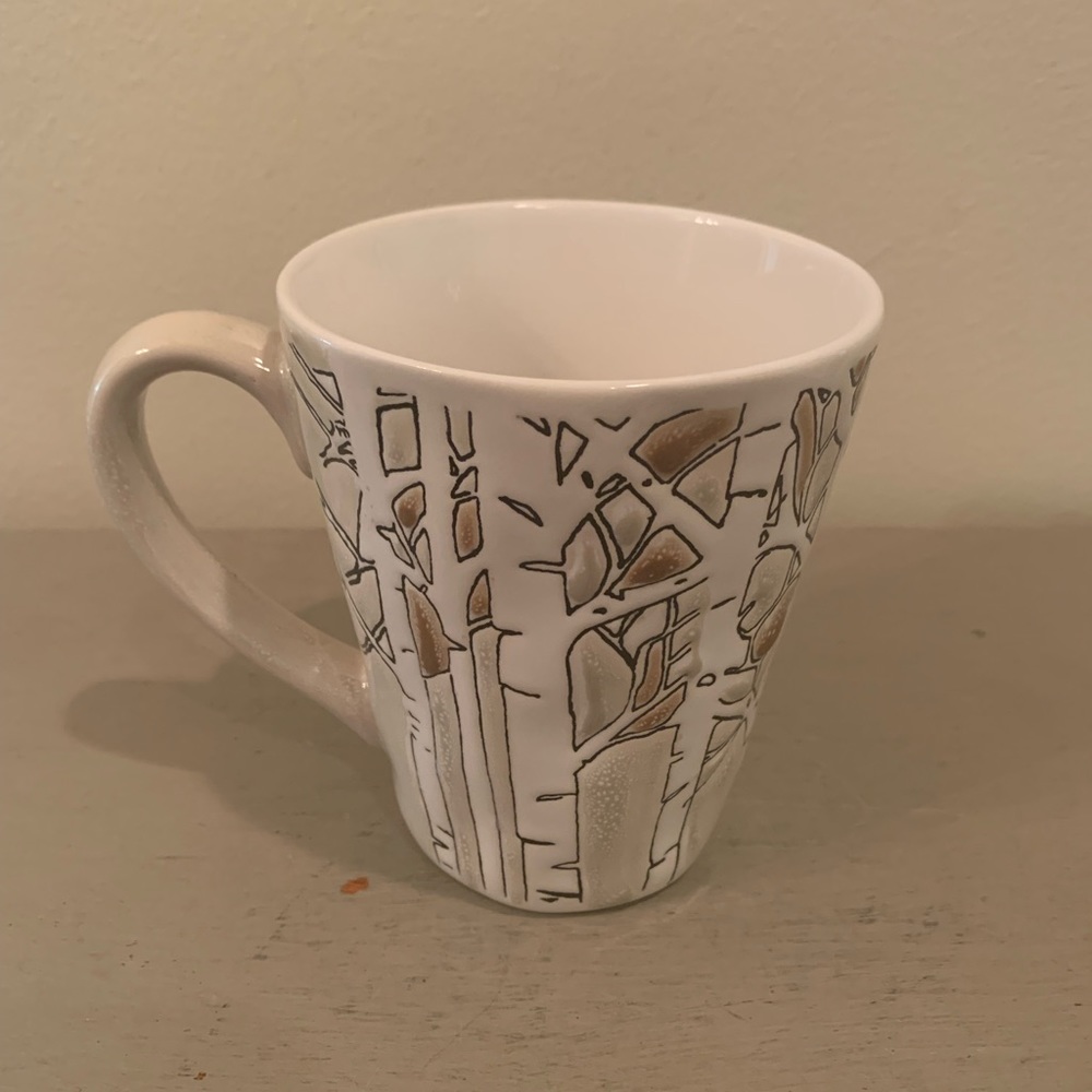 Birch Tree Design Coffee Mug